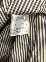 【HEUGN】ユーゲン★長袖シャツ Alan コットンポプリンストライプレギュラーカラーシャツ サイズ1 SHIRT037 05_画像7