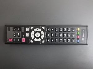 中古 ユーネクスト U-NEXT TV USEN 有線放送 テレビリモコン 型番: RC-USEN49-002 管理No.0067