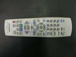 中古 MITSUBISHI 三菱 TV テレビ ビデオ DVD レコーダー G-CODE リモコン 型番: RM-D11 管理No.35843