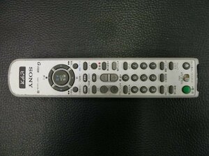 中古 SONY ソニー VHS デッキ レコーダー ビデオデッキ テレビ TV リモコン 型式: RMT-V410A 管理No.36128
