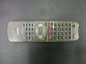 中古 東芝 TOSHIBA テレビ TV ビデオ VIDEO リモコン 型番: RM-J3 管理No.36122