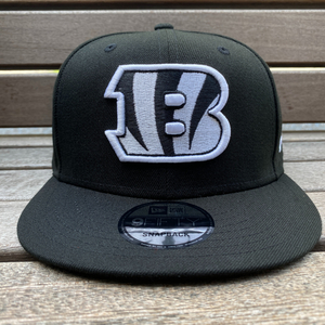 USA正規品 NEWERA ニューエラ 9FIFTY スナップバックキャップ NFL シンシナティ ベンガルズ Cincinnati Bengals モノトーン BOW アメフト