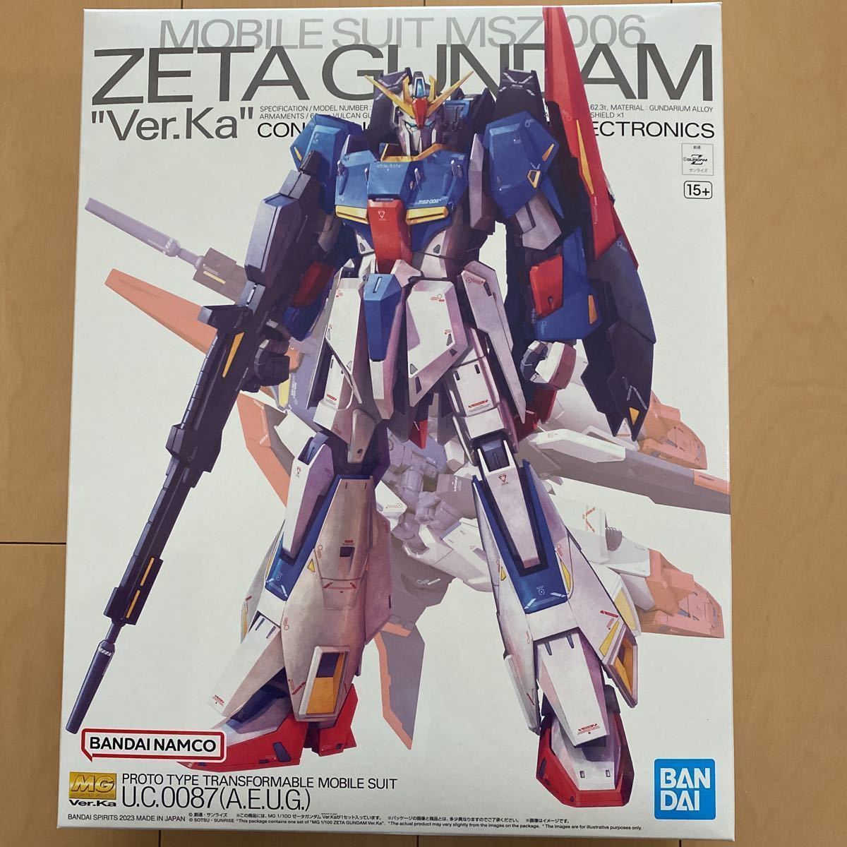 感謝の声続々! 【ケン】Zガンダム MG 1/100 ゼータガンダム Ver.Ka