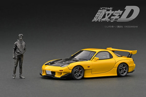 イグニッションモデル 1/43 INITIAL D Mazda RX-7 FD3S Keisuke Takahashi ：ignition model IG2876 WEB限定 高橋啓介 頭文字D 1/18 1/64