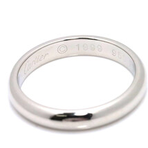 カルティエ Cartier クラシック バンド #54 リング 幅3.5mm Pt プラチナ 指輪 Classic Ring 90188732_画像3