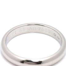 カルティエ Cartier クラシック バンド #54 リング 幅3.5mm Pt プラチナ 指輪 Classic Ring 90188732_画像4