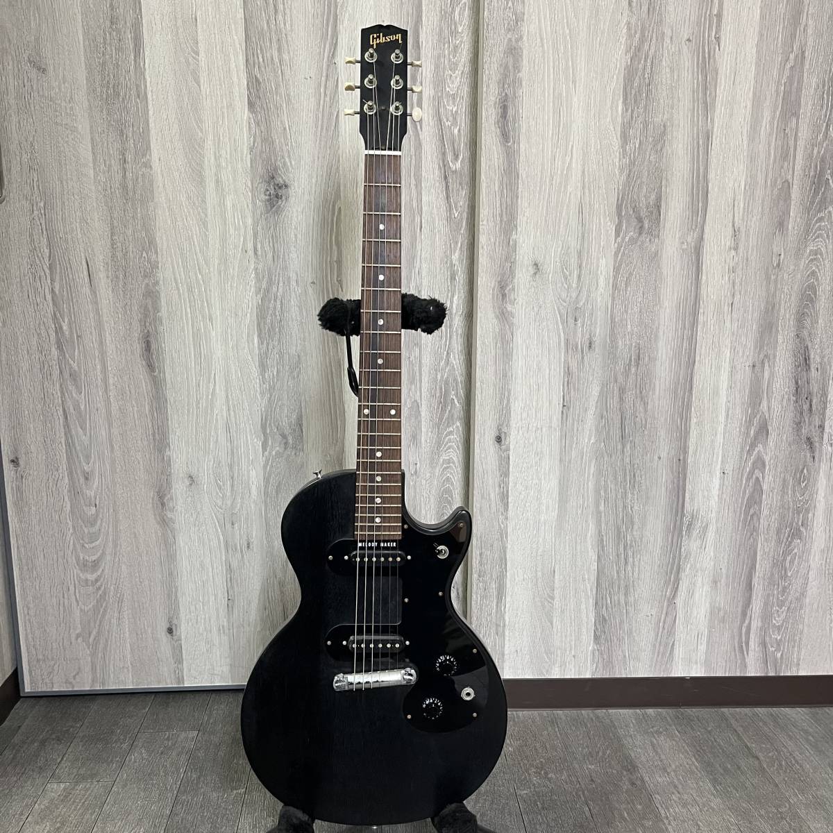 人気提案 Gibson Melody Maker SG HYDE 仕様 本蛇革黒ストラップ エレキギター
