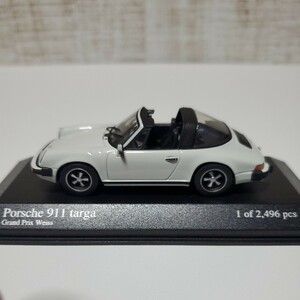 ポルシェ 911 タルガ 1977 （ホワイト） （1/43スケール MINICHAMPS 400061264）