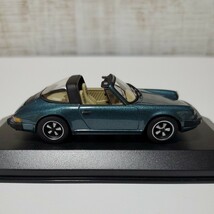 1/43 ミニチャンプス MINICHAMPS ミニカー/Porsche 911 targa 1977 Turkis/ポルシェ 911 タルガ ブルー_画像3