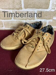 【売り切り!送料無料!】A-210 Timberland！ローカットスニーカー！27.5cm！