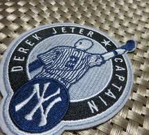 主将■紺白◆新品MLBデレク・ジーターDerek Jeterニューヨーク・ヤンキースNY　Yankees #２野球ベースボール刺繍ワッペン◆メジャーリーグ_画像8