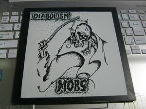 MOBS モブス / DIABOLISM 7“ 美品 F.O.A.D. Geizz Ghoul 鉄アレイ Warpainted City Indian Cobra Garlic Boys Mohawks 