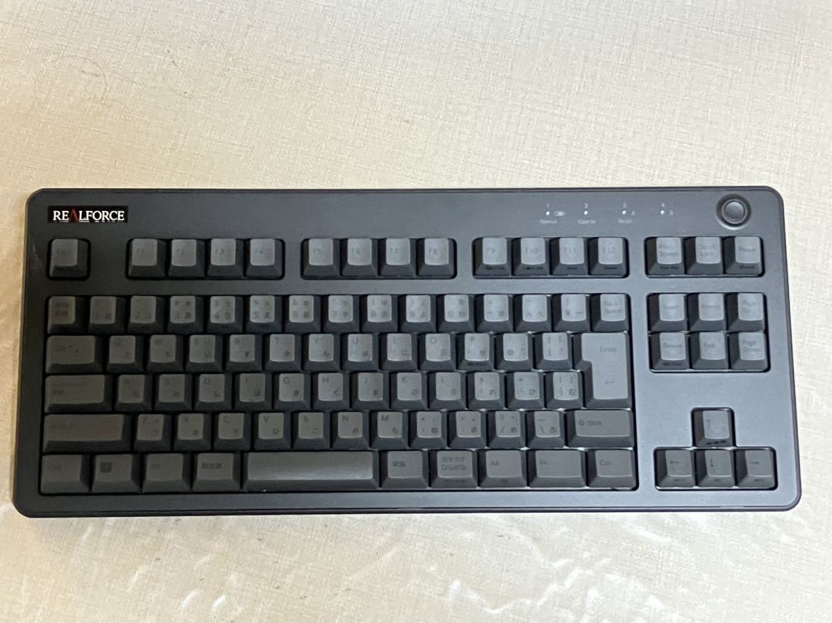 ヤフオク!- 東プレ REALFORCE R3 テンキーレスキーボード 静音モデル
