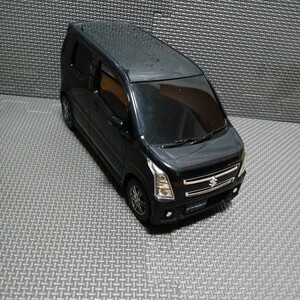 カラーサンプル「1/18　スズキ　ワゴンR　スティングレー」 SUZUKI　WAGON R　STINGRAY ミニカー　黒系　ブラック