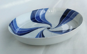  Arita . blue and white ceramics ... gong pot mountain virtue kiln . pot shaku 3 size 13 number (39cm). pot platter large plate outlet 