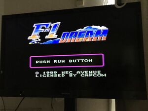 ■F1 ドリーム　dream 2023.5動作確認済　付き■PCエンジン HuCARD ナムコ 箱　説明書　競馬　中古　貴重レア