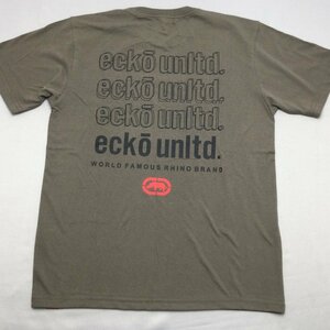 【送料無料】【新品】ecko unltd. メンズ半袖Ｔシャツ　　　M　 　 ベージュ★22304