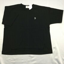 【送料無料】【新品】COB BEAR レディース半袖Tシャツ（コットン100％ ゆったりタイプ）　　L　　ブラック★CB21207_画像1