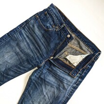 リーバイス534 W33 levi's ユーズド加工 デニム ジーンズ w33 ジーパン Gパン denim Levis メンズ USED加工_画像1