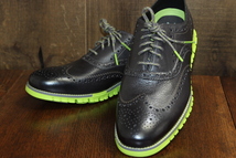 未使用 COLE HAAN (コールハーン) ZEROGRAND WINGTIP OXFORD / 27ｃｍ / ゼログランド ウィングチップ オックスフォード / 革靴_画像1