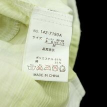 in the attic homme インジアティック オム 春夏 刺繍 襟ワイヤー★ 5分袖 ウエスタン チェック シャツ Sz.M　メンズ　A3T05924_5#A_画像7