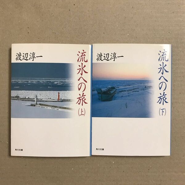 【2冊セット】流氷への旅　上・下巻セット　渡辺淳一【送料無料】