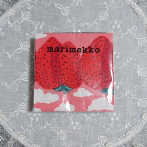 marimekko Marimekko бумага салфетка MANSIKKAVUORET rose коктейль размер 1 упаковка 20 листов ввод 