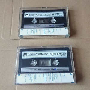 TDK カセットテープ ノーマルテープ Normal AD46×2本 ツメ有 中古品