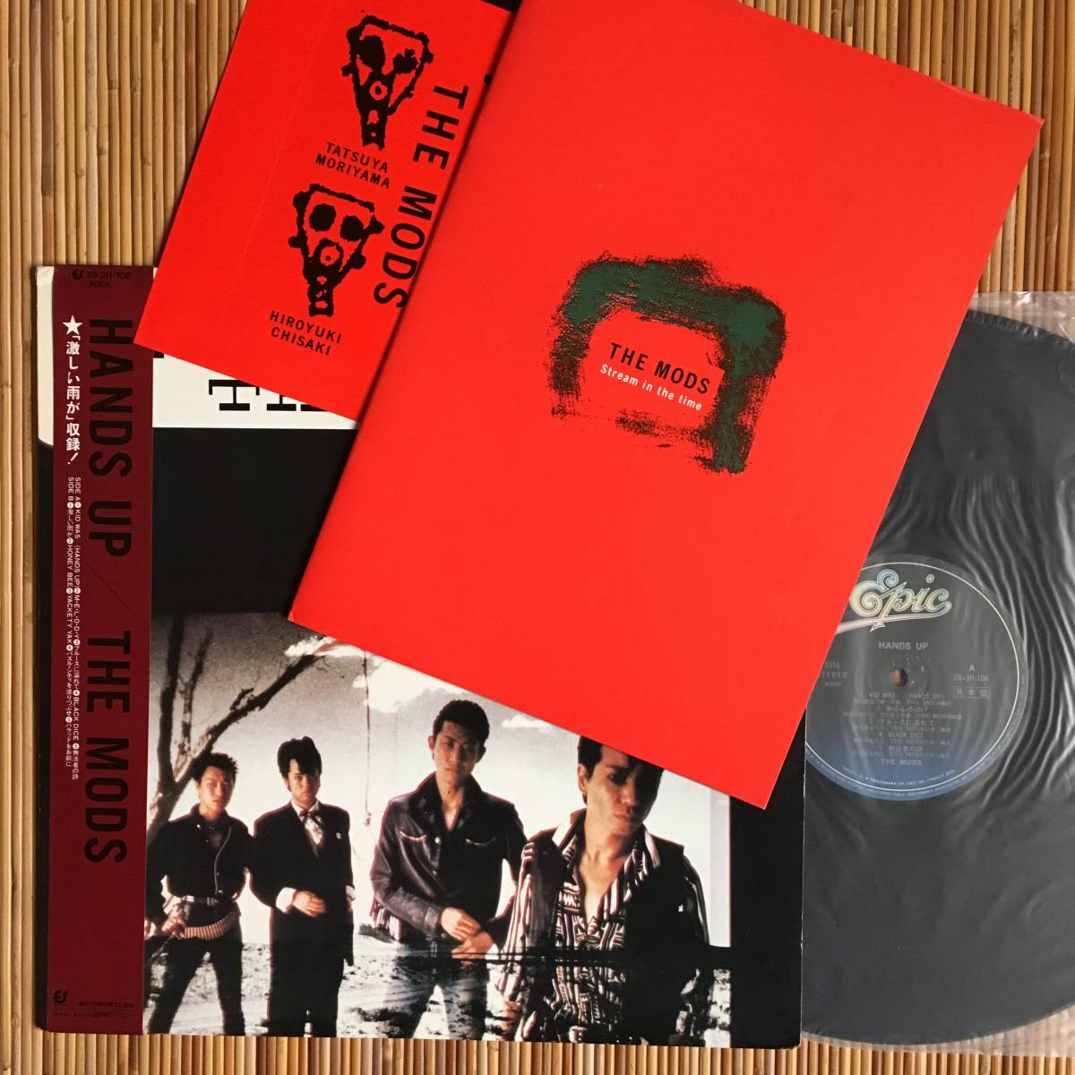 THE MODS 雨の野音 １９８２年 フライヤー 当時物 激レア おまけ多数 CD DVD テープ バッジ ステッカー 