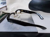 レイバン RayBan メガ クラブマスター MEGA CLUBMASTER 眼鏡フレーム RB0316V-2000-50 お洒落 極太 極厚_画像5