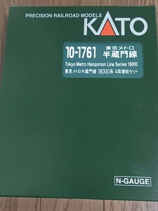 即決無料 Nゲージ KATO ケース　10-1760　東京メトロ千代田線18000系４両増結セット