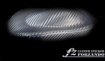 スバル　WRX S4 VBH　メーターサイドカバー　３Dカーボン調ブラック　車種別カット済みステッカー専門店ｆｚ　_画像3