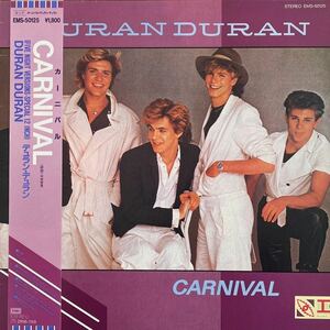 LP■NEWWAVE/Duran Duran/Carnival/EMS 50125/帯付 Obi/美盤/デュラン・デュラン