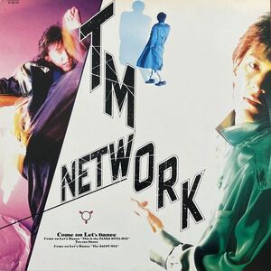 LP■12inch/和モノ/J-POP//TM Network/Come On Let's Dance/美盤/小室哲哉/宇都宮隆/木根尚登