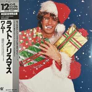 LP■12inch/ROCK/Wham!/ラスト・クリスマス/Last Christmas/帯付 Obi/12 3P 575/美品美盤の画像1