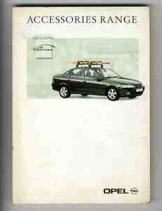 [b5814]OPEL ACCESSORIES RANGE 95/96 ( Opel. accessory parts general catalogue )