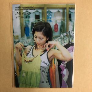 安田美沙子 2006 さくら堂 トレカ アイドル グラビア カード 44 みちゃ★スタイル タレント トレーディングカード
