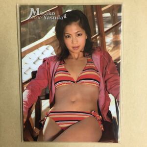 安田美沙子 2006 トレカ アイドル グラビア カード 水着 ビキニ Re-38 タレント トレーディングカード