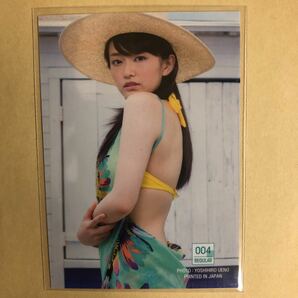 山地まり トレカ アイドル グラビア カード 水着 ビキニ 004 Mari Yamachi タレント トレーディングカードの画像2