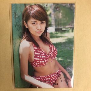 伊藤あい 2003 ANGEL EYE トレカ アイドル グラビア カード 水着 ビキニ Re-02 タレント トレーディングカード