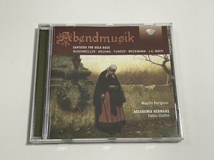 CD『夕べの音楽 カンタータの中のバス独唱による音楽集』ボルジョーニ チオフィーニ アッカデミア・ヘルマンス