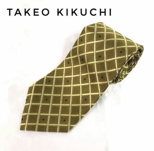 日本製　TAKEO KIKUCHI ネクタイ　メンズ　ビジネス　絹100%