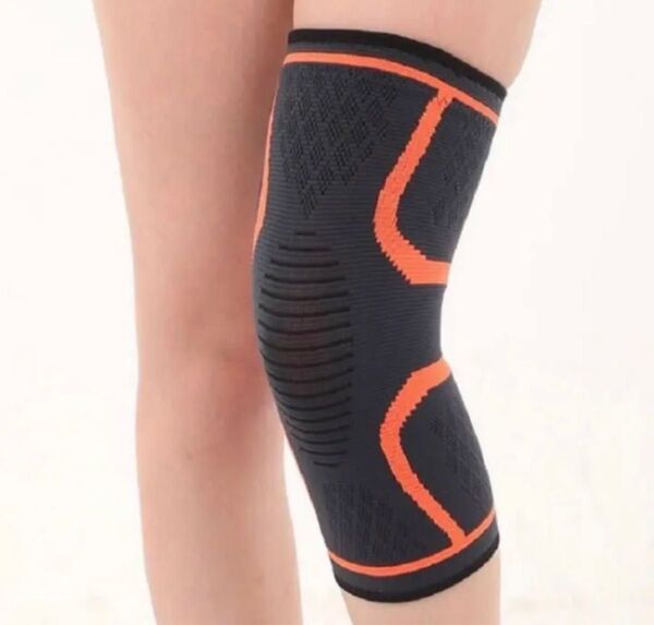 【男女兼用】 膝サポーター Lサイズ 2枚 ケガ防止 スポーツ トレーニング 伸縮性 痛み 新品