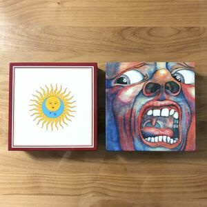 【特典BOX 17cm 紙ジャケット仕様】 キング・クリムゾン / プラチナSHM-CD+DVD-AUDIO セット 検 King Crimson 7inch PLATINUM 非DU特典BOX