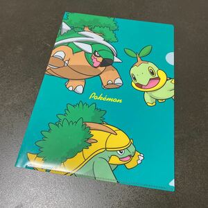 ナエトル　ポケットモンスター ポケモン pokemon 海外　レトロ　クリアファイル