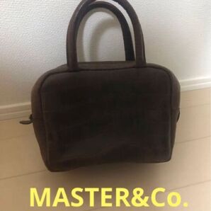 MASTER&Co. マスターアンドコー ミニバッグ ブラウン