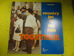 Country Joe And The Fish - Together 見開きジャケット オリジナル原盤 LP サイケデリック・ロック名盤 VSD-79277 視聴