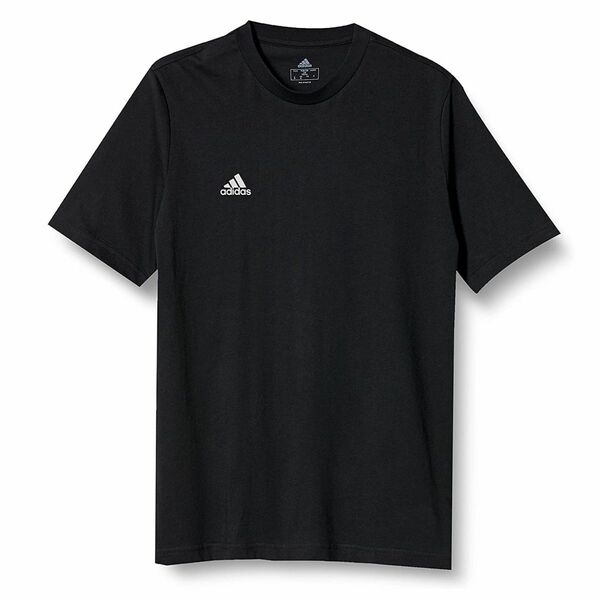 新品 未使用 アディダス ADIDAS メンズ サッカー コットン 半袖 Tシャツ Mサイズ