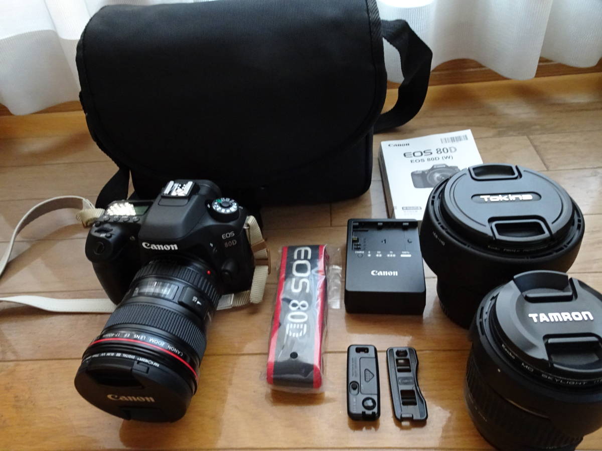 ヤフオク! -「canon eos 80d ダブルズームキット」(デジタル一眼