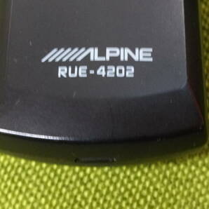 ★ALPINE/アルパイン ワイヤレスリモコン RUE-4202 リモートコントロールユニット カーオーディオ 当時物★の画像9